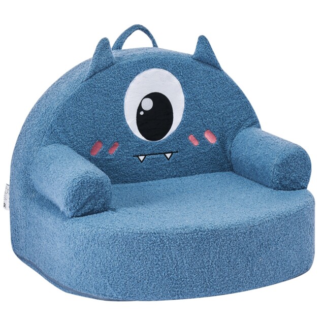 Vevor Kids Chair Comfy Monster Style Foam Toddler Chair With Armrests