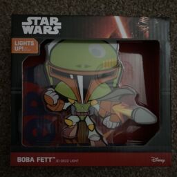 Star Wars Mini 3d Led Wall Light Boba Fett