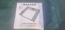 Salter Glass Dashboard Analyser Bathroom Weight Scales