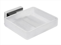 Vado Level Glass Soap Dish And Holder Chrome Lev-182-c/p 12 Year