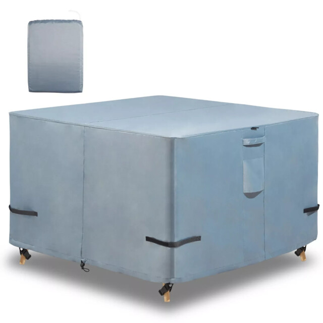High Quality Waterproof Garden Furniture Set Cover, H74 X W125 X