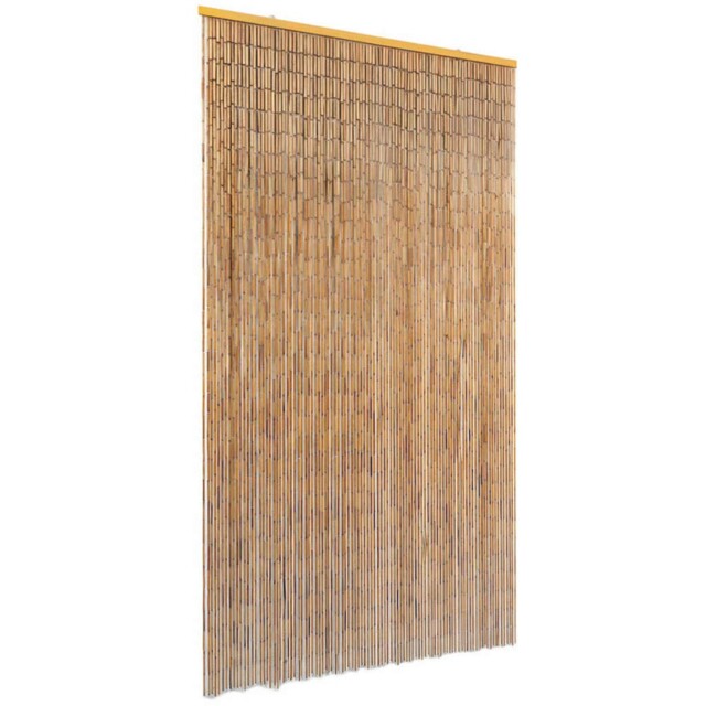 Insect Door Curtain Bamboo 90x200cm Elegant Fly Screen Multi Patterns