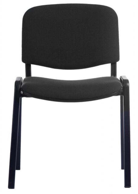 Teknik Conference Chair In Black Fabric (set Of 4)