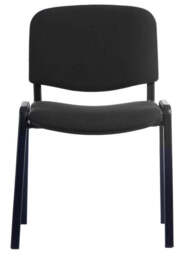 Teknik Conference Chair In Black Fabric (set Of 4)