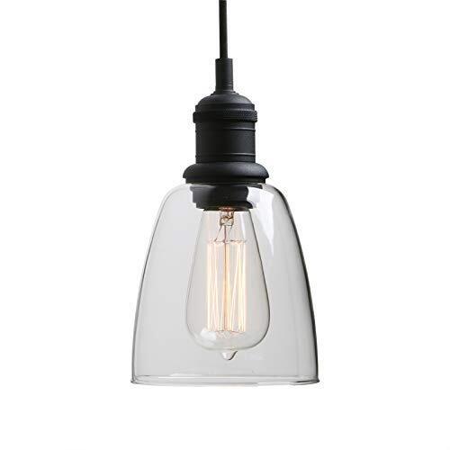Lighting Industrial Vintage Pendant Light Fittings With Clear