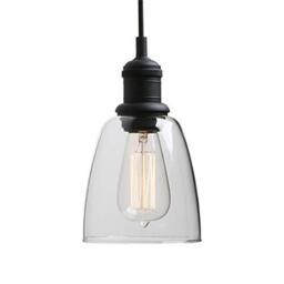 Lighting Industrial Vintage Pendant Light Fittings With Clear
