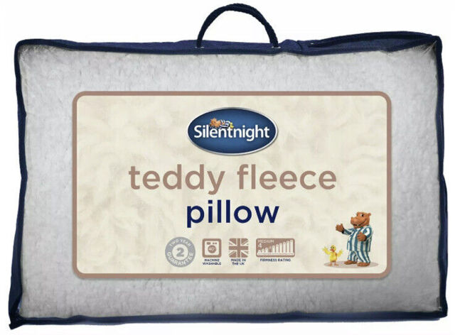 Silentnight Teddy Fleece Medium/soft Pillow