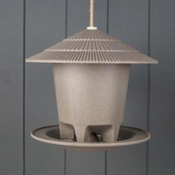 Earthy Sustainable Earthy Deluxe Round Bird Feeder - Straw