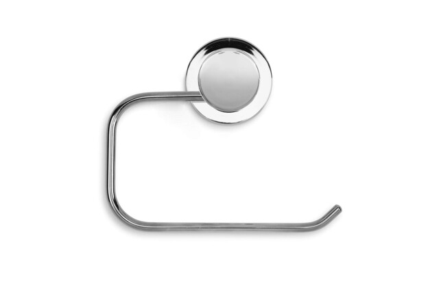 Croydex Stick 'n' Lock Toilet Roll Holder - Durable Chrome Plated Easy