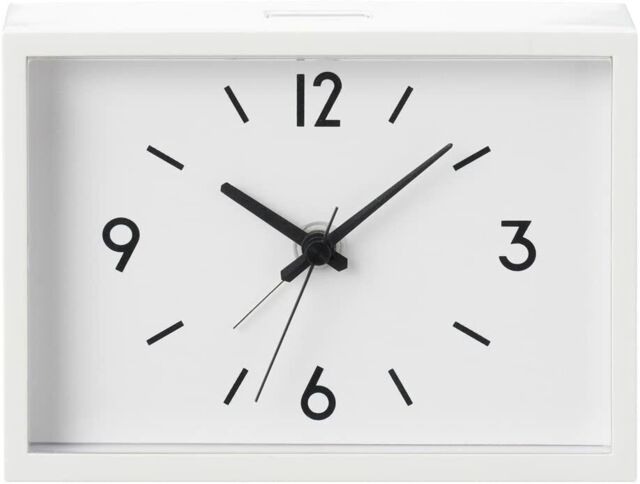 "Official Muji ""alarm Clock"" Ivory / Mj-acjs1 (4549738673576)"
