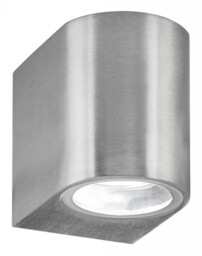 Outdoor Light Silver Eiffel Spot Ip44 Satin Searchlight 8008-1ss-led