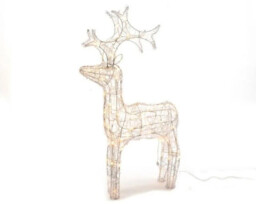 Kaemingk Christmas 50 Led Indoor Outdoor Acrylic Reindeer 60cm - Warm