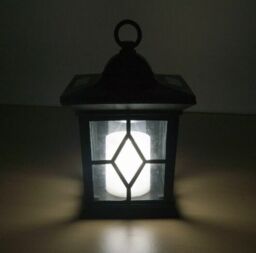 Solar Powered Hanging Candle Lanterns/lamp/coach Light