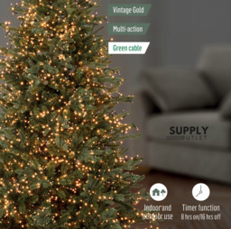 Premier Led Christmas Tree Lights Treebrights Timer Multiaction All