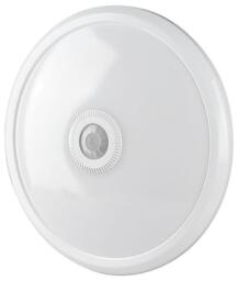 Led Dome Light With Pir Sensor, 4000k, 900lm, Ip20, White - 21808