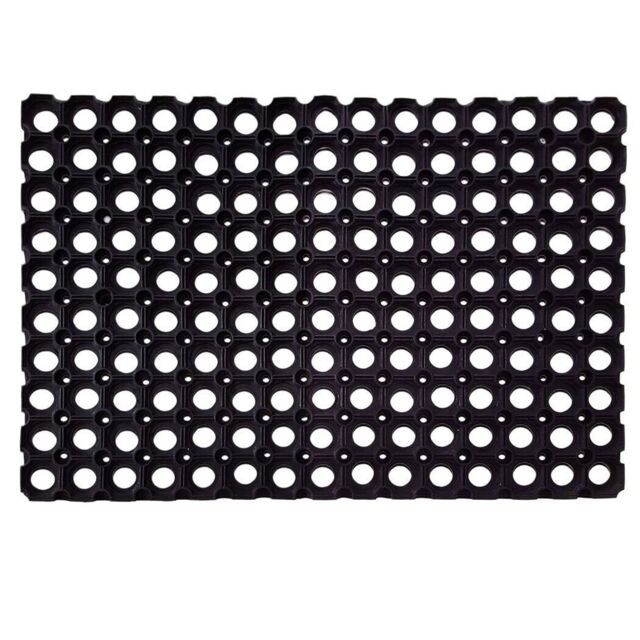 Non Slip Rubber Ring Door Mat Industrial House Outdoor Entrance Rug