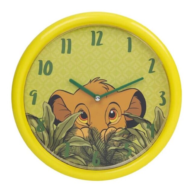 Disney Simba 'the Lion King' Battery Operated Wall Clock