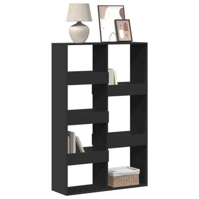 Bookcase Black 100x33x155.5 Cm Engineered Wood Vidaxl