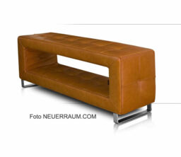 Thin Small Leather Storage Bench Corridor Bench 100 X 30 Cm Very
