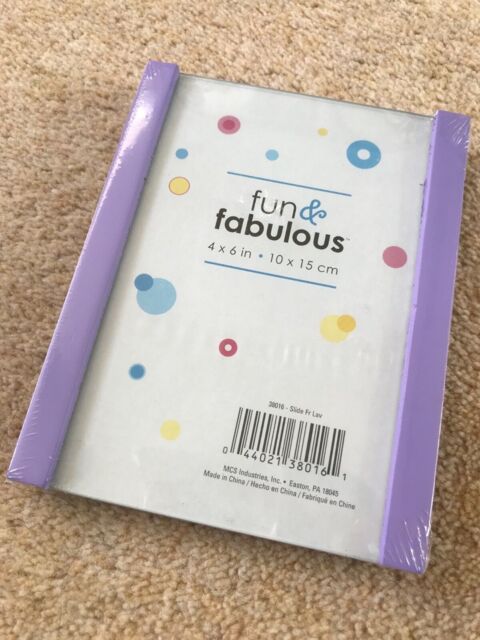 Purple 10x15 Cm Photo Frame