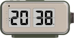 Technoline Wt270 Retro Alarm Clock Dcf77 Radio Controlled Flip Design