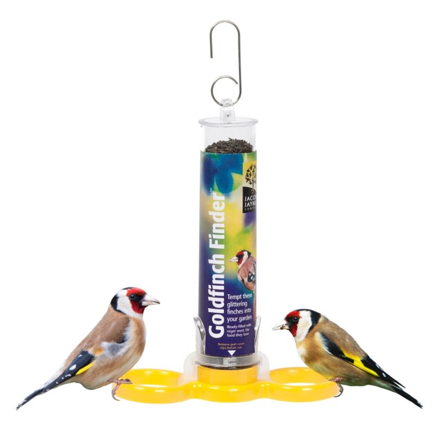 Jacobi Jayne Niger Bird Feeder Premium Prefilled Hanging Goldfinch
