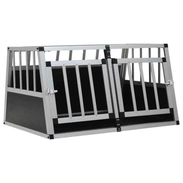 Dog Cage With Double Door 89x69x50 Cm Vidaxl