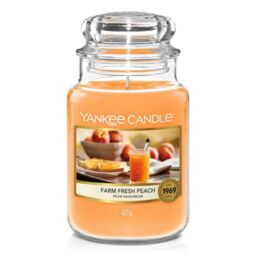 Yankee Candle Large Jar - Farm Fresh Peach (1631381e)