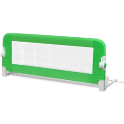 Toddler Bed Rail 102x42cm Green Baby Kids Protective Guard Gate Vidaxl