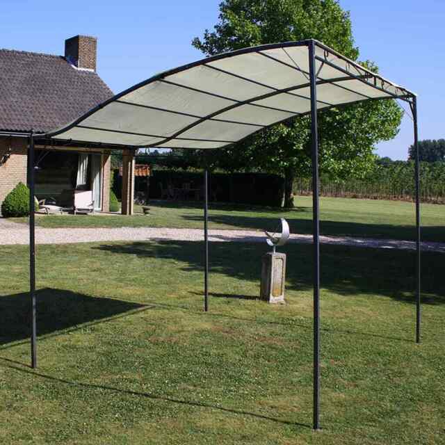 Gazebo Fabric Cream White Vidaxl