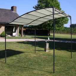 Gazebo Fabric Cream White Vidaxl