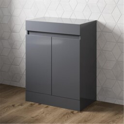 Bathroom Vanity Unit Countertop Floor Standing Furniture Soft Close