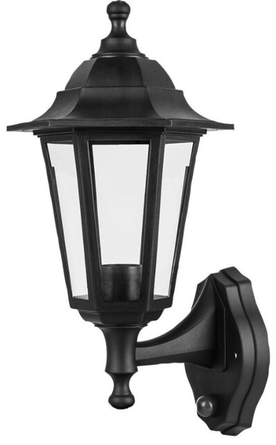 Pro Elec - Wall Mounted Lantern Light With Dusk To Dawn Sensor