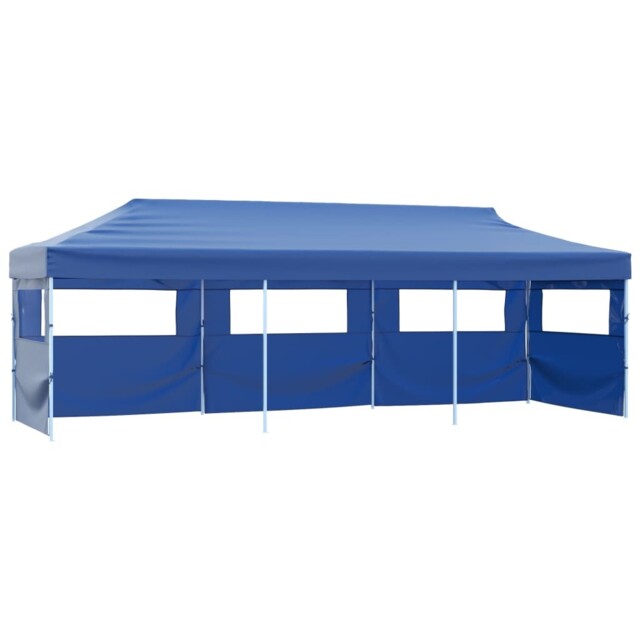 Folding Pop-up Party Tent With 5 Sidewalls Gazebo Outdoor Pavilion
