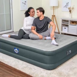 Airbed Inflatable Bed Sealy Fortech Queen Air Bed With Auto Pump 5