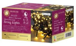 Fairy Lights Led Strings Christmas Battery Operated Outdoor Xmas Home