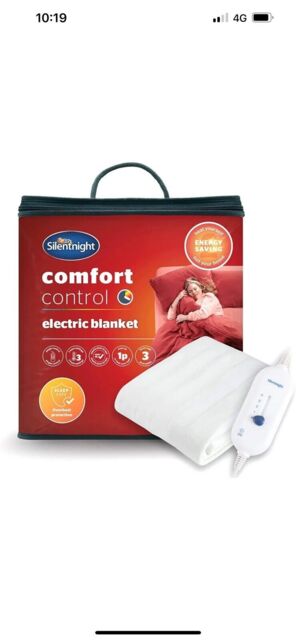 Silent Night Comfort Control Double Size Electric Blanket