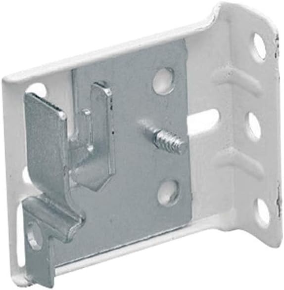 White Metal End Brackets For Integra Contract / Regular Track