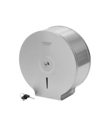 Stainless Steel Wall Mounted Drum Toilet Roll Holder For Commercial