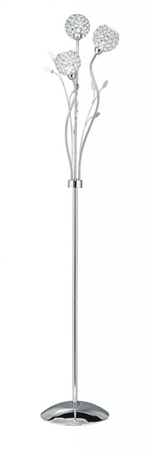Floor Light Silver Bellis Ii Chrome Searchlight 3573cc