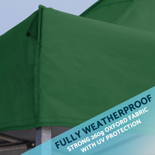 Dellonda Premium 3 X 3m Pop-up Gazebo Pvc Water Resistant Fabric -