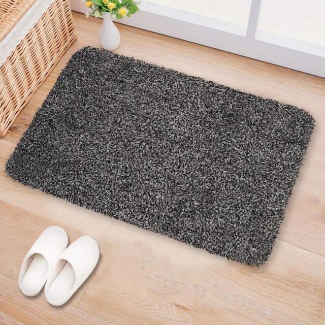 Super Absorbent Door Mat Heavy Duty Non Slip Front Door Rug Washable