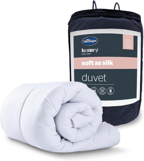 Silentnight Soft As Silk 10.5 Tog King Size Duvet - Luxury All Seasons