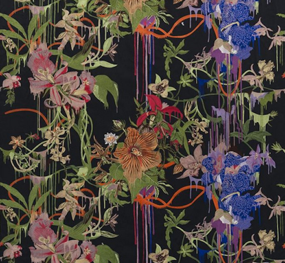 Designers Guild/christian Lacroix Orchids Fantasia Craftcrepuscule