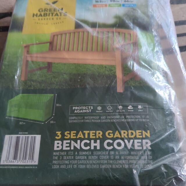 Green Habitats Bench Cover 3 Seater