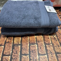 Grandeur 100% Hygro Cotton Bath Towels / Flint Stone 76x147cm