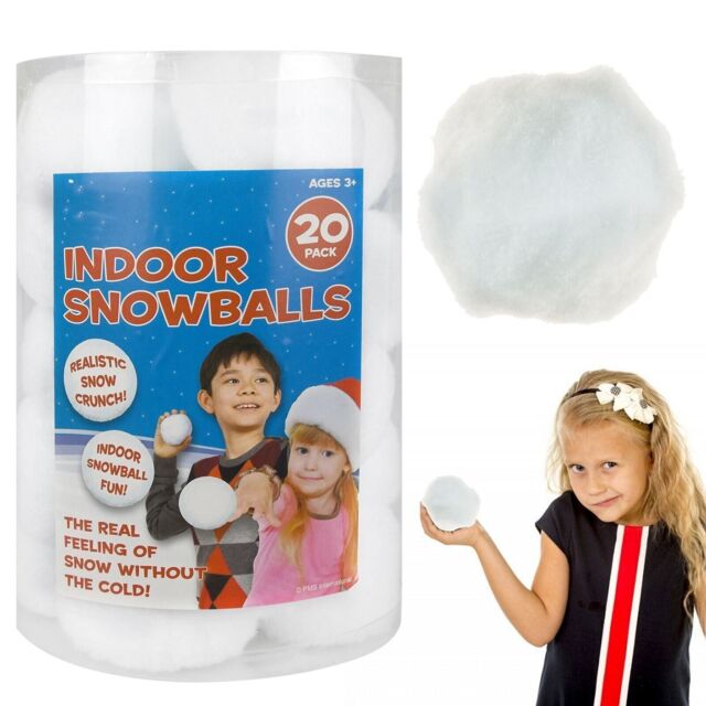 10 Pcs Indoor Fake Snowballs Artificial Christmas Decoration Elf Fight
