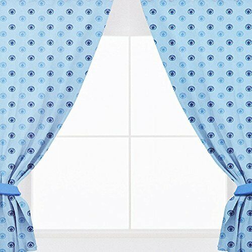 "Manchester City Curtains One Pair Of Crest 66"" X 72"" Drop Official"