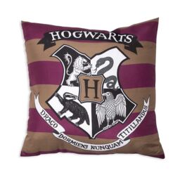 Harry Potter Muggles Square Cushion Pillow - Hogwarts Design