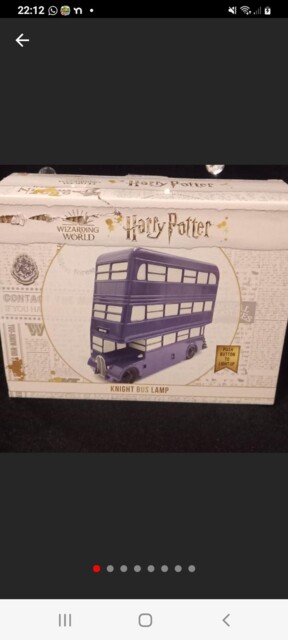 Official Harry Potter Knight Bus Mood Lamp Desk Night Light In Gift